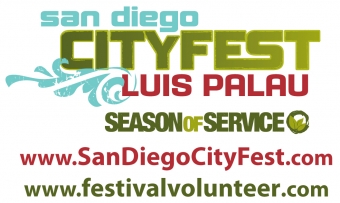 San Diego CityFest with Luis Palau Logo